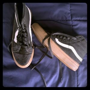 Black high top vans